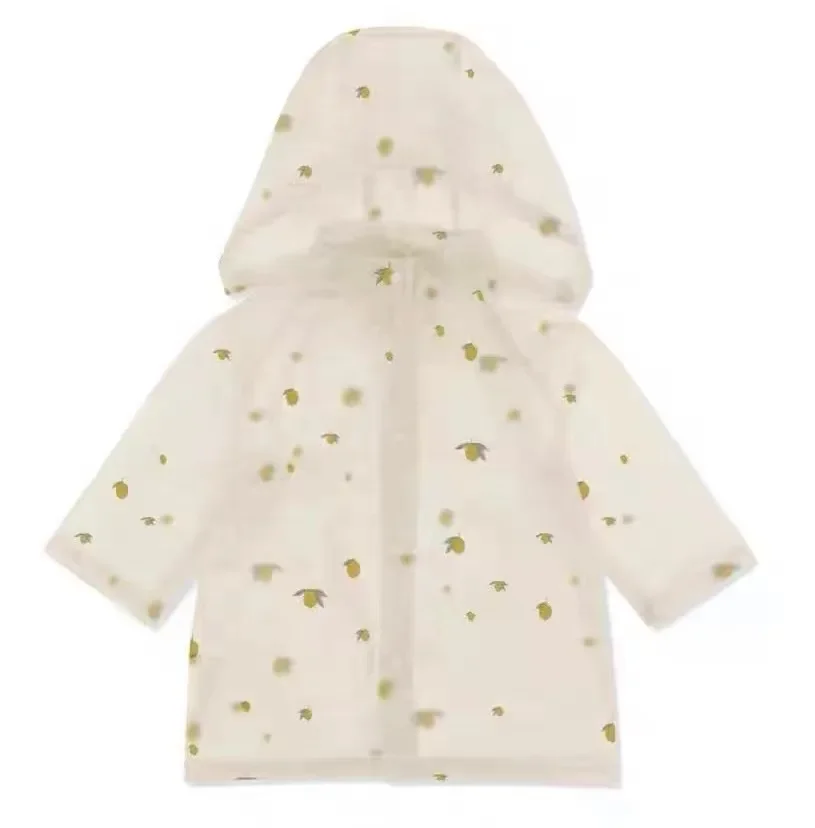 Imperméable cerise pour enfants, imperméable citron, amour, pré-vente, KS2024, 550