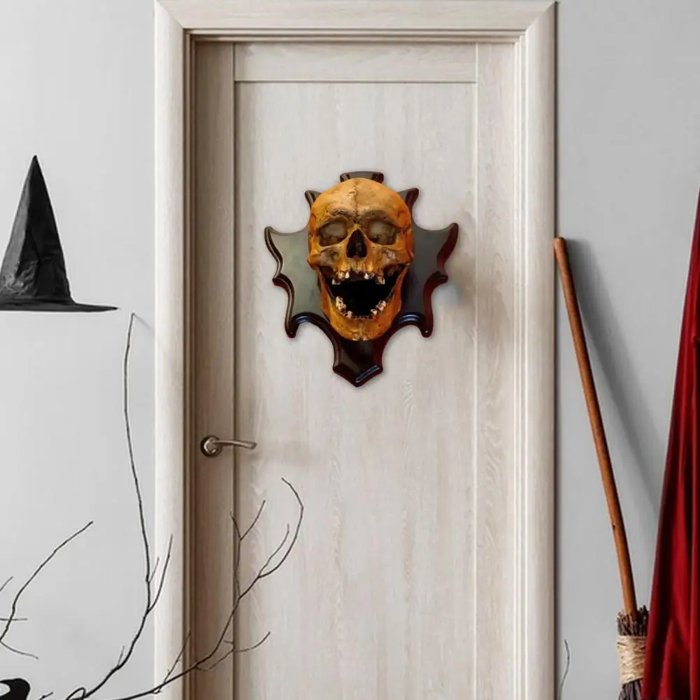 Durable Skull Decoration Spooky Led Halloween Skull Lamp with Energy-saving Technology for Bedroom Room Decor Skeleton