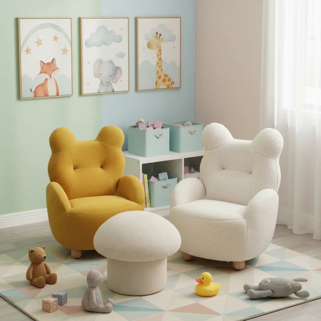 Baby Nursery Fabric - Fauteuil d'appoint pour enfants en forme