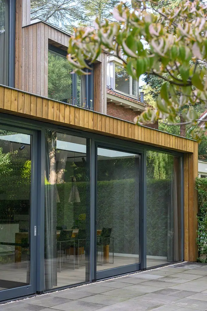 

Exterior Thermal Break Aluminum Doors for House Double Glazed Patio Slide Doors Double Tempered Glass Metal Frame Sliding Door