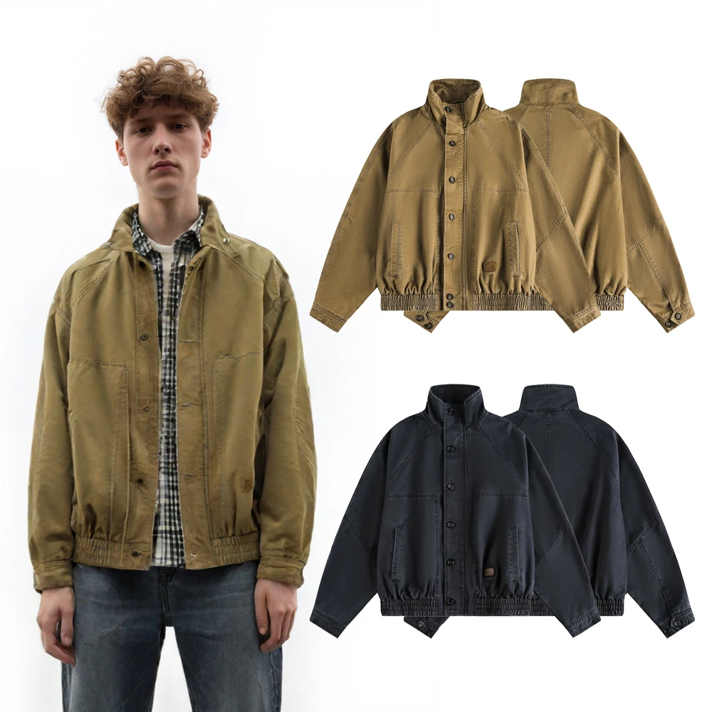 

Winter New in Coats and Jackets Clothing Men's Cotton Jackets Japanese Street Style HipHop Casual Retro Vintage Streetwear Coats