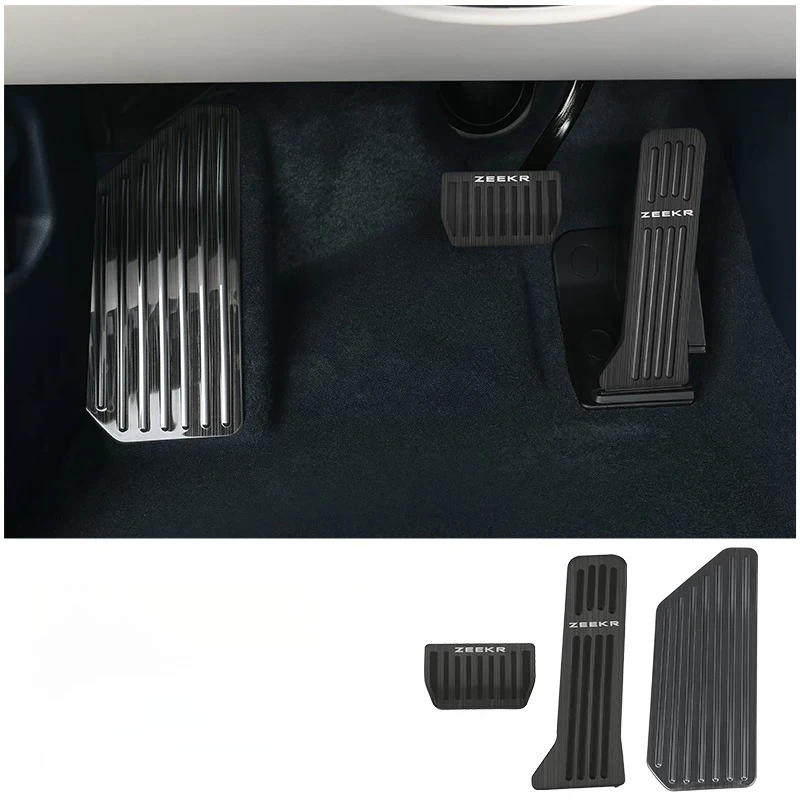 For Zeekr 7GT 001 007GT 7X  009  Metal throttle brake rest pedal car interior modification accessories