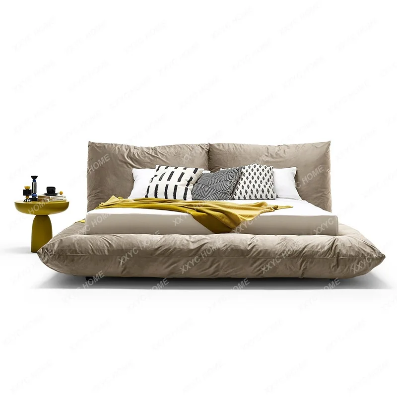 

Минималистичная кровать из ткани S1saa, современная дизайнерская мебель в стиле минимализм.