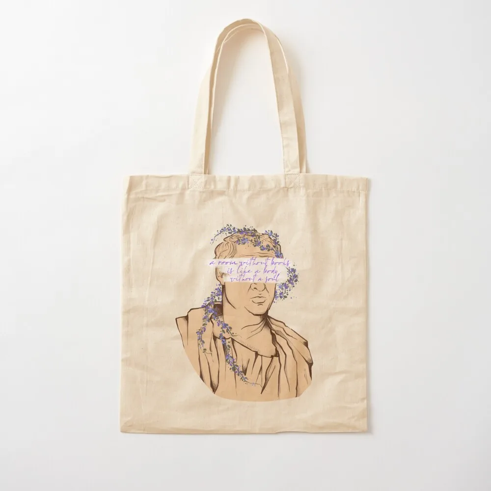 

Cicero (A Room Without Books) Tote Bag tote bag custom canvas bags Custom bag Big women Canvas Tote