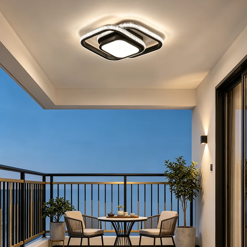 Modern Minimalist LED Aisle Ceiling Light for Living Room Balcony Corridor Channel Decorative Lighting Fixture