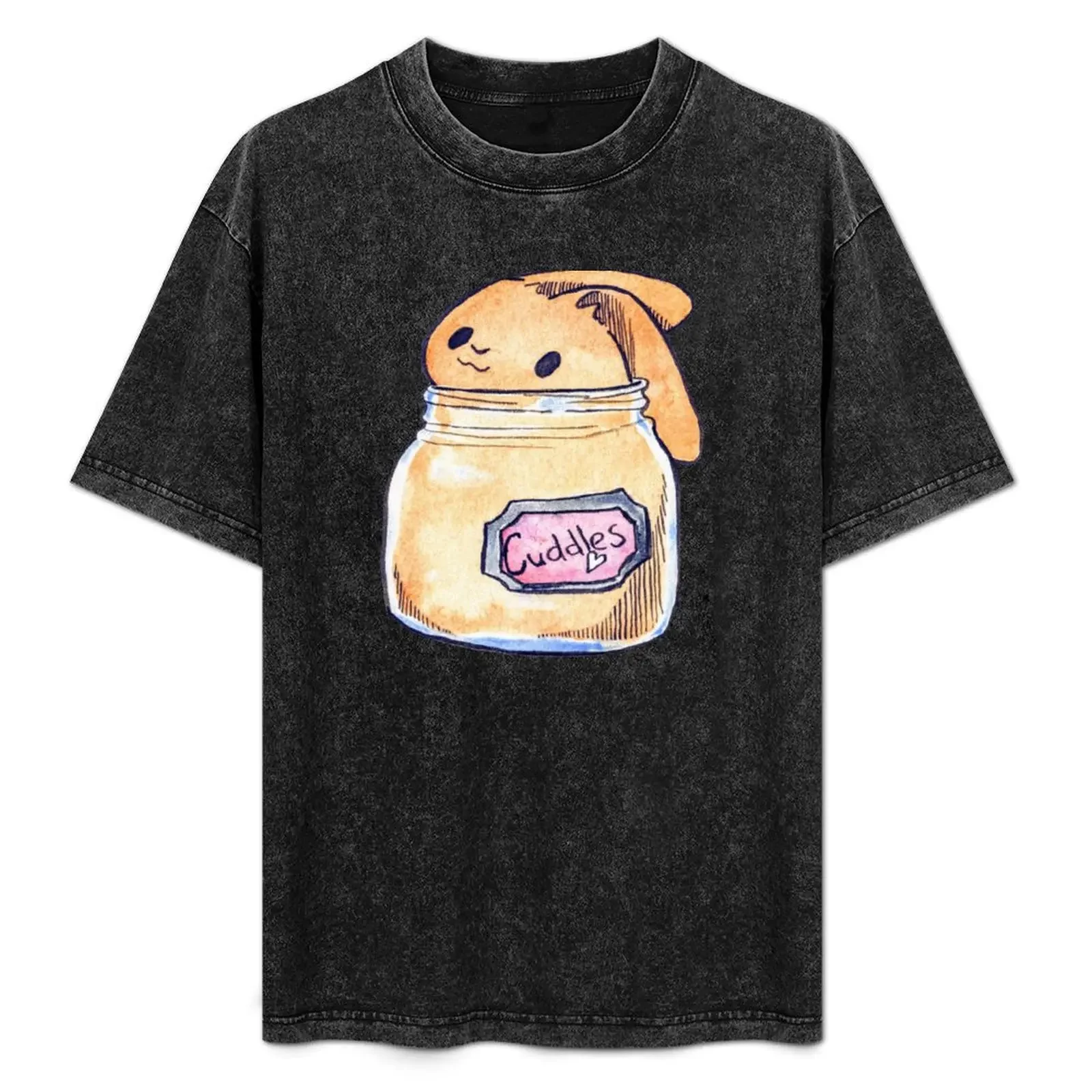 

cuddle bunny T-Shirt luxury clothing labubu topping sports fans oversized t shirt men