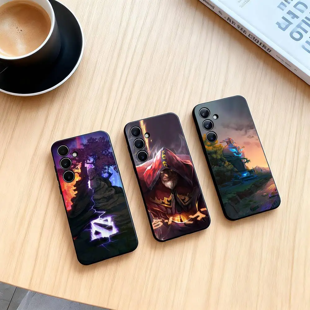 

D-DOTA 2 Phone Case For Samsung Galaxy A73,A72,A71,A70,A53,A52,A51,Others Soft Black Cover