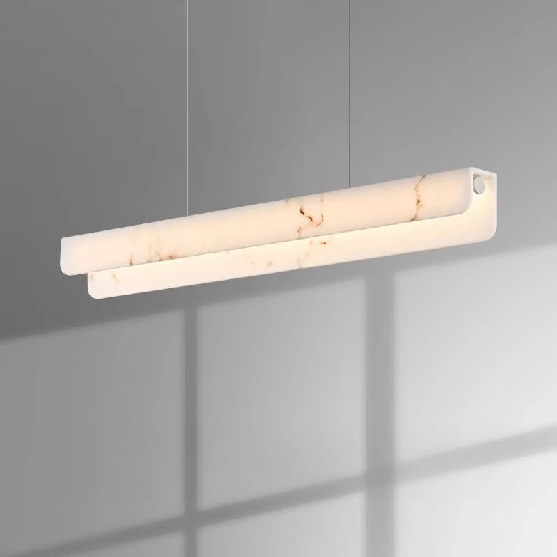 

Cloudstone Restaurant Light Роскошный одно слово с длинной полосой Дизайнерский High Sense Офис Остров Терраса Чайная комната Вход Подвесной светильник