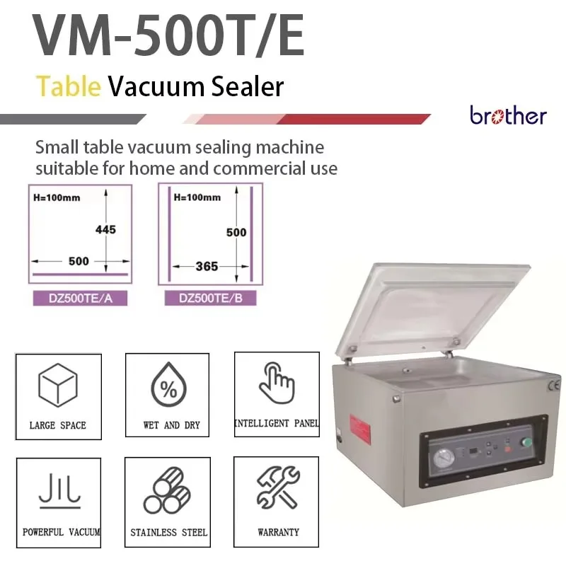 Chamber Sealer Vaccum Machine ,Table Top Food Packing