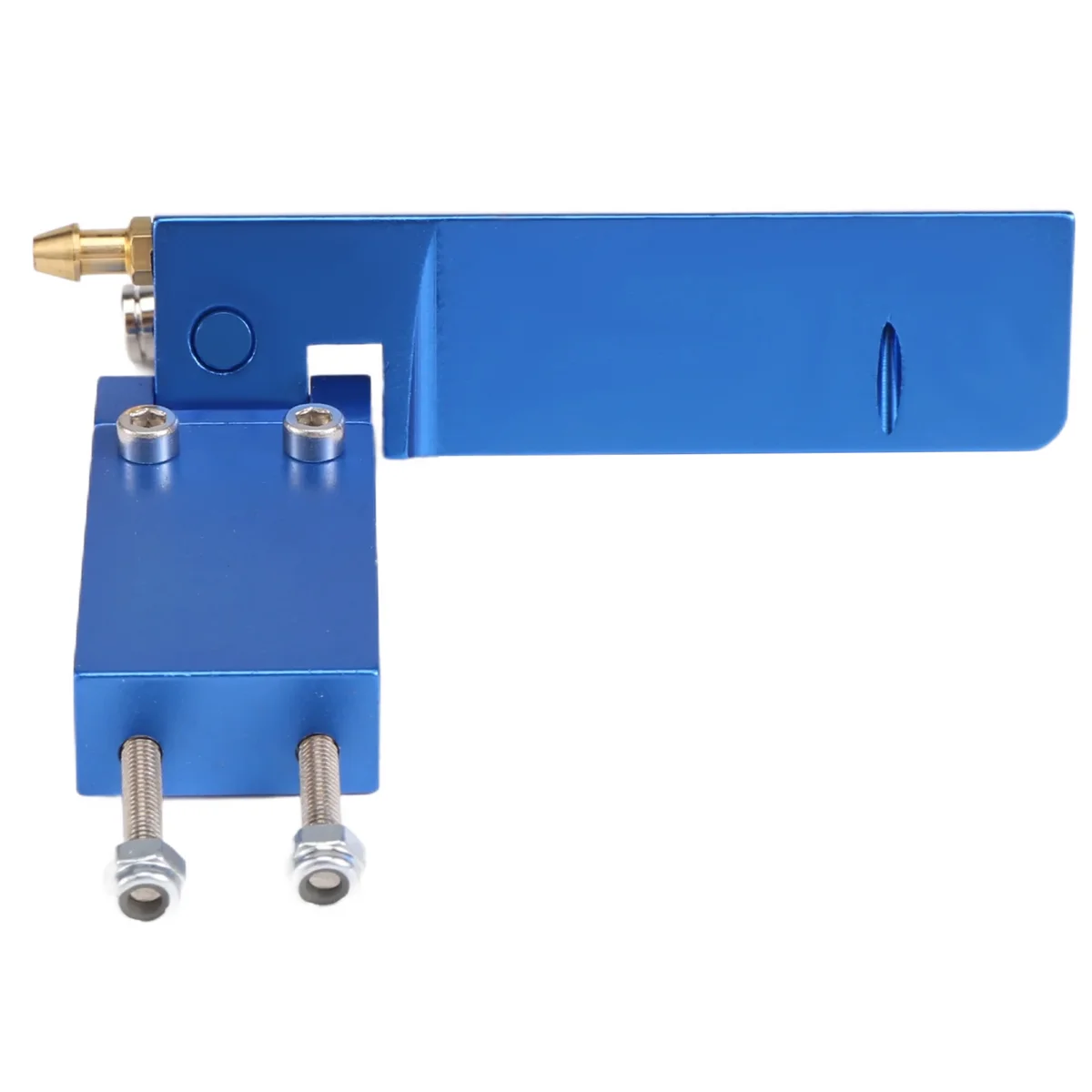 RC Boat Aluminium Alloy Brand 75mm Metal Suction Water Rudder for Remote Control RC Boats CNC Parts Blue