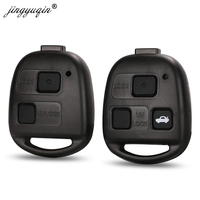 jingyuqin 2/3BT Remote Car Key Shell + Pad For Lexus RX300 ES300 LS400 GX460 Toyota Corolla Land Cruiser YARIS CAMRY RAV4