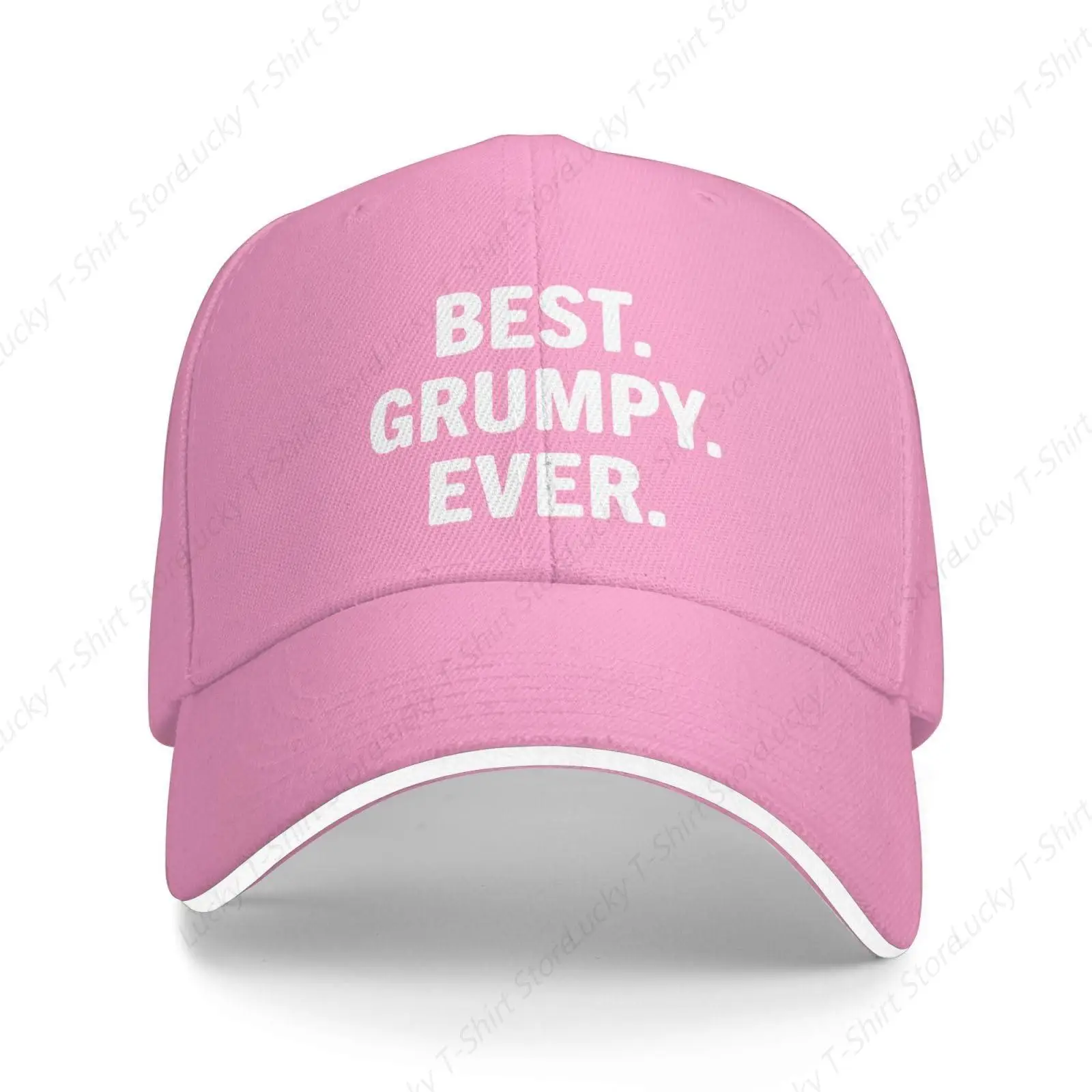 Best Grumpy Ever Casquette Gorra de béisbol divertida ajustable Visera curvada Hombres Mujeres Gorra de camionero para gorras casuales al aire libre para todas las estaciones