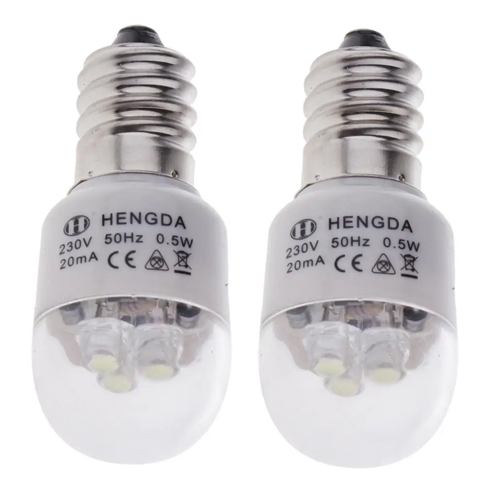 Sewing Machine Lamp White LED Bulb Low Power Aluminum for Brother Singer Juki Butterfly