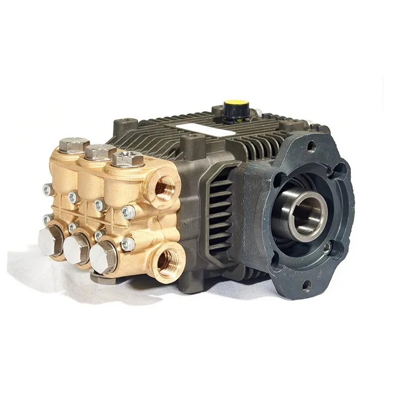 High Pressure Washer Pump BM-F5 Hydraulic Motor Drive Brass Forged Triplex Plunger Pump 100-180Bar 10-15LPM Ceramic Piston Pump