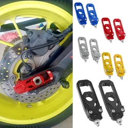 Motorcycle Axle Chain Adjuster Tensioners Catena Spool For Yamaha MT09 MT-09 FZ MT 09 FZ-09 FZ09 XSR900 Tracer XSR 900 2013-2021