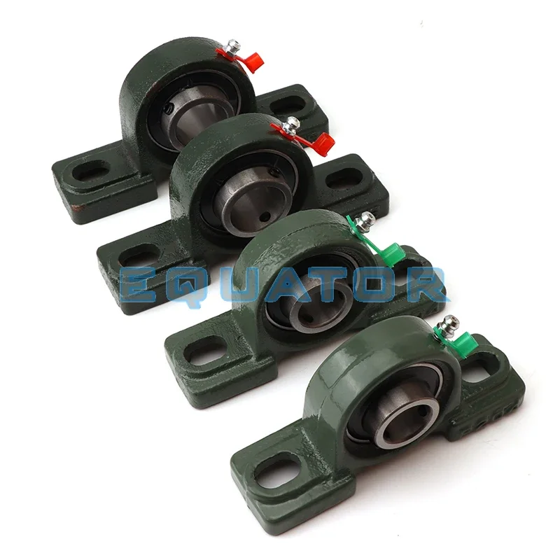 P 204/205 20mm/25mm Mounted Block Cast Housing Self-aligning Pillow Bearing For ATV Buggy Go Kart Electric Quad Bike Rear Axle