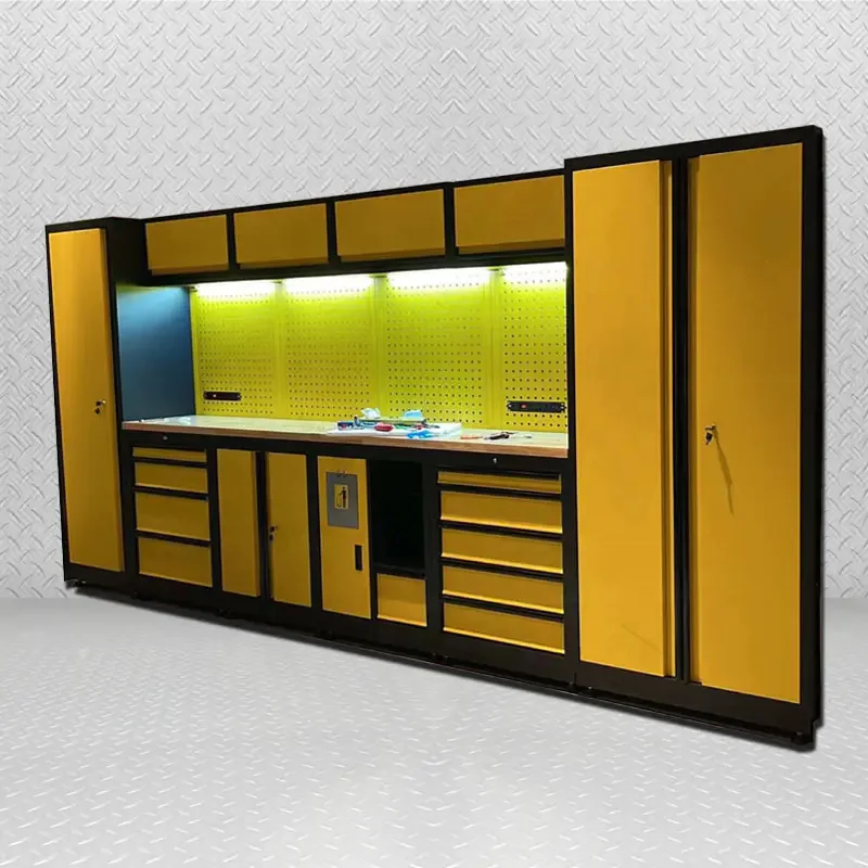 Workshop Garage Units Steel Tool Boxes And Storage Cabinets Large Combination Tool Cabinet Garage Workbench/Metal Furniture