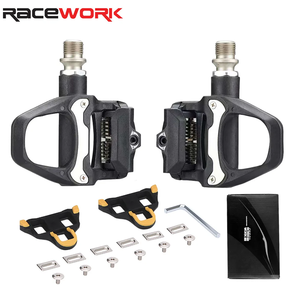 

Адаптированные педали RACEWORK для шоссейных велосипедов, самоблокирующиеся педали для шоссейных велосипедов, педали Peilin с системой крепления SPD, педали MTB.