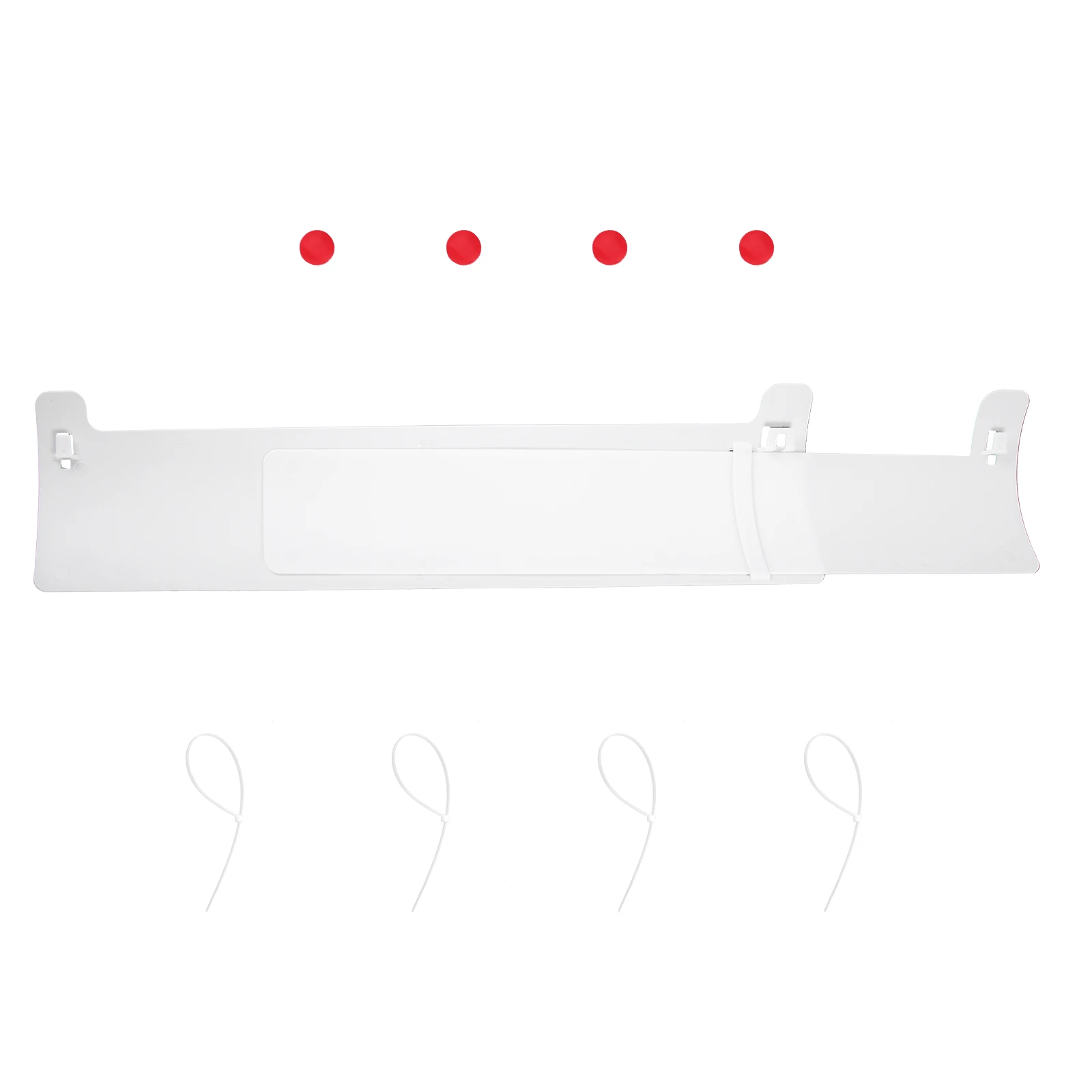 

Air Conditioner Deflector Retractable Reliable Plastic Anti Direct Blowing Windshield for Home Office Air Vent Deflector Cooling