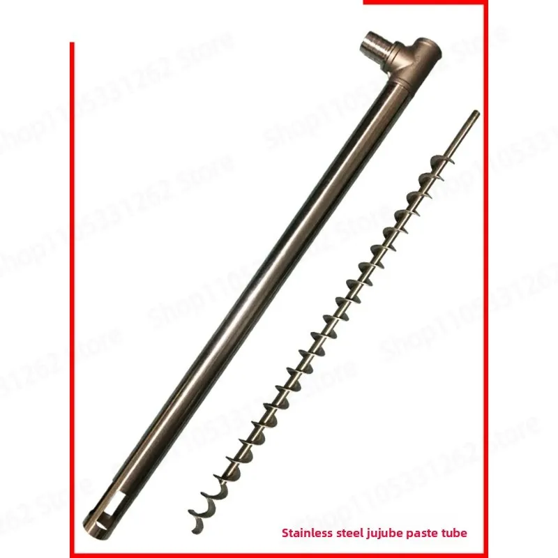 Barrel Pump Pipe Suction Pump Accessories Stainless Steel 304 Shaft Sealed Counterflow Pipe PTFE Corrosion Resistant Pipe