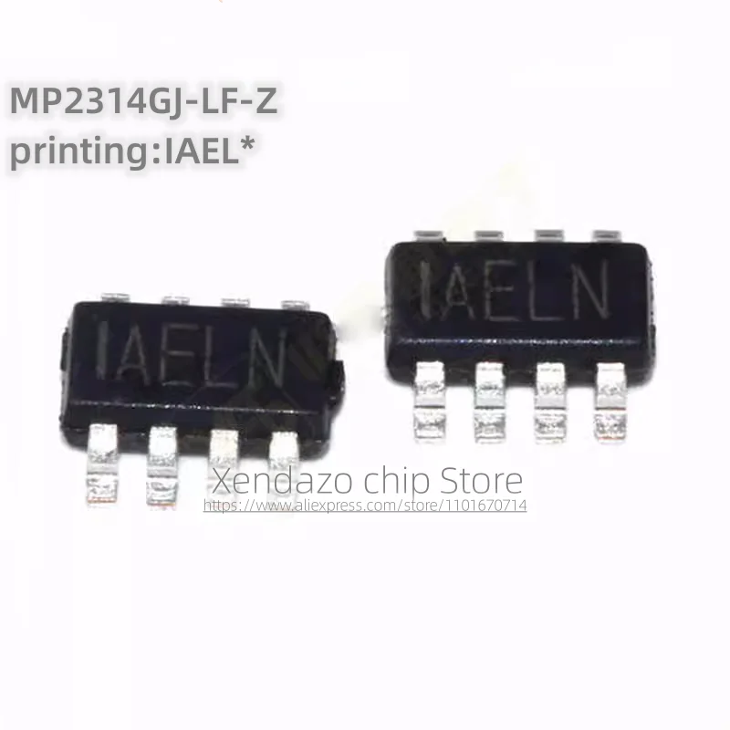 5pcs/lot MP2314GJ-LF-Z MP2314SGJ-Z MP2314 Silk screen printing IAEL* SOT23-8 package Original genuine Voltage regulator chip