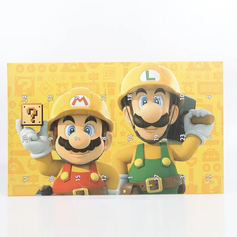 Caja ciega de Super Marios, caja sorpresa de Mario, colección de estatuillas de acción, modelo de adorno para el hogar, decoración, regalo de Navidad personalizado para niños