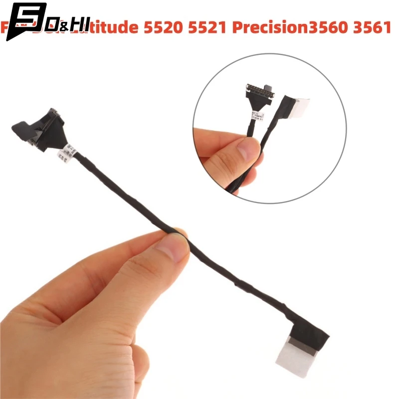 1Pcs New Battery Cable For Dell Latitude 5520 5521 Precision3560 3561 Laptop Battery Cable Connection Ribbon