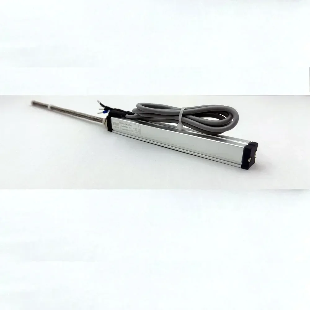 175-300mm digital linear displacement sensor scale injection molding machine pull rod measurement Automatic reset spring top rod