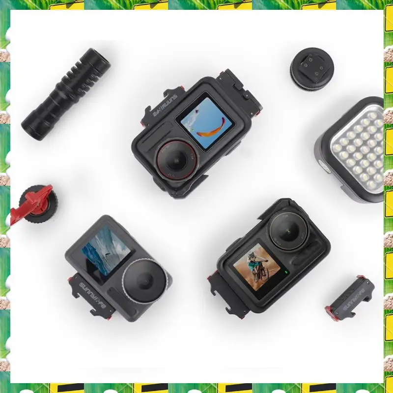 3C Electron Sunnylife Magnetic Quick-Release Cold Shoe Port For Osmo Action 5 Pro/4/3 Mount Quick-Release Fill Light Expansion A