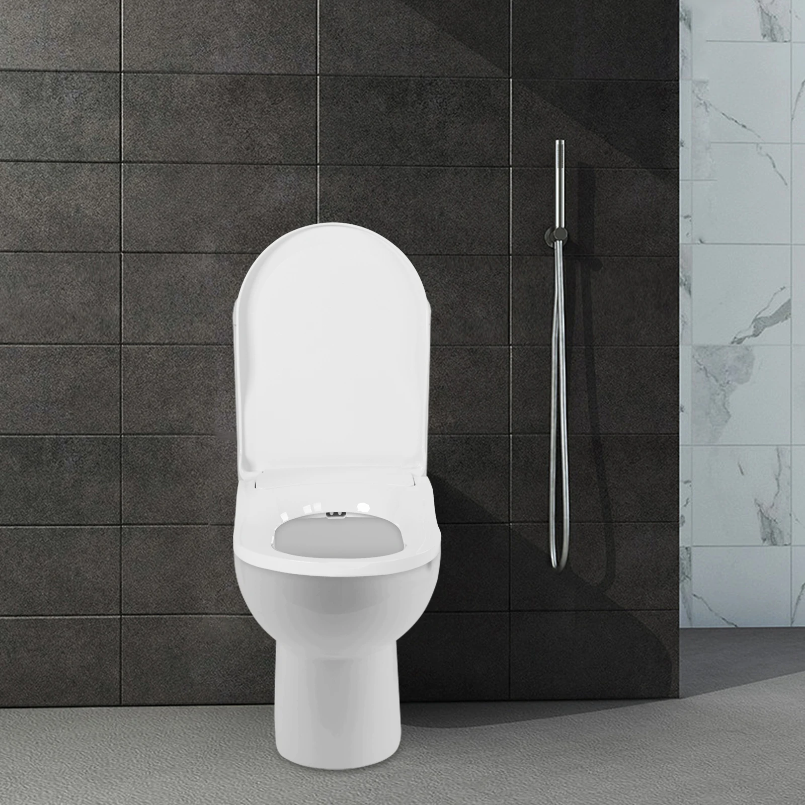 Non-Electric Bidet Toilet Seat, Dual Nozzle System