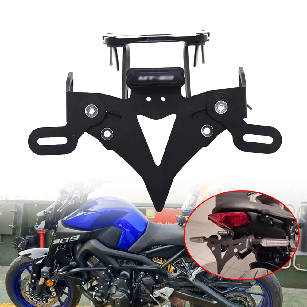 

Fit For YAMAHA MT-09 MT 09 2021 2022 Registration Plate Holder Motorcycle License Plate Bracket Neat Rear Turn Signal Bracket
