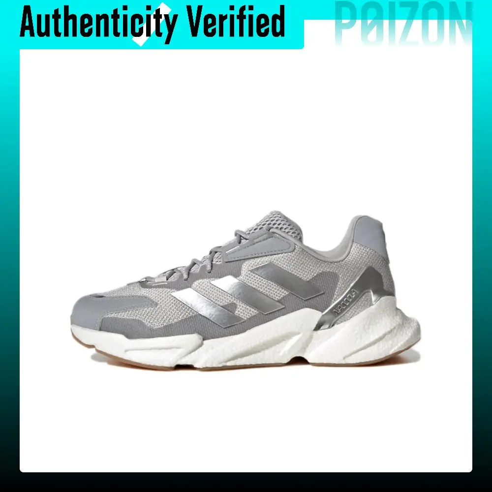 Adidas X9000l4 Running Shoes Men's Low-top Silver Gray White GY3891