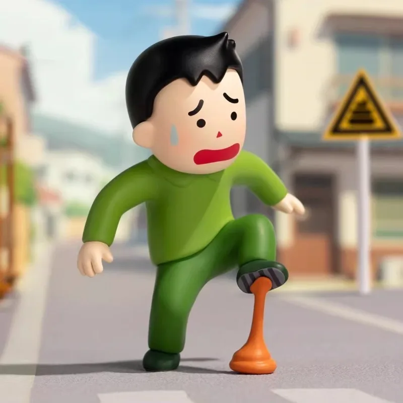 

Good Luck Figure Creative Fun and Funny Desktop Ornament for Friends Action Figures Children's Toy Cartoon Birthday Gift