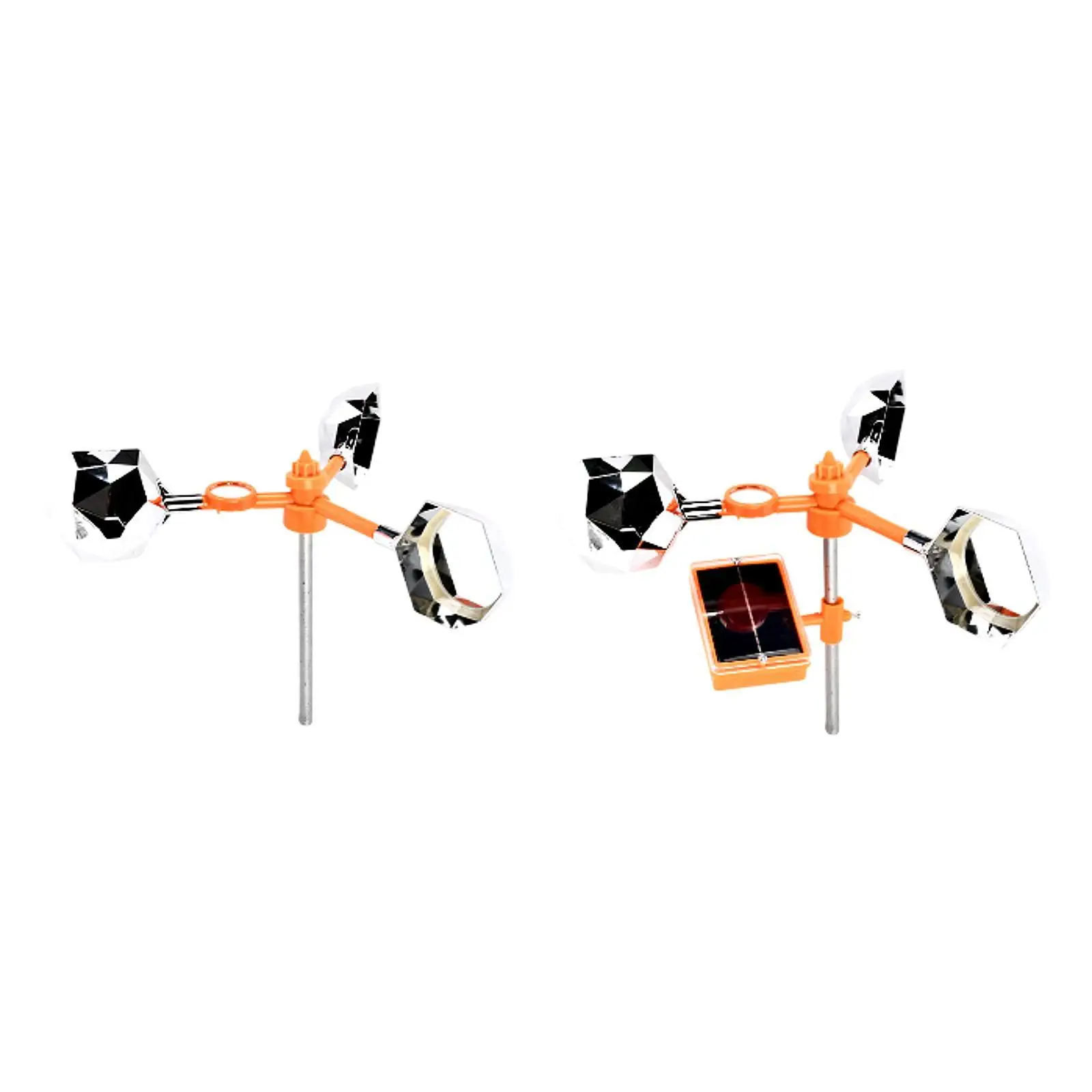 

Wind Powered Bird Deterrent Lightweight Versatile Bird Deterrent Device Keep Birds Away for Farm Yard Patio Orchards Outdoor