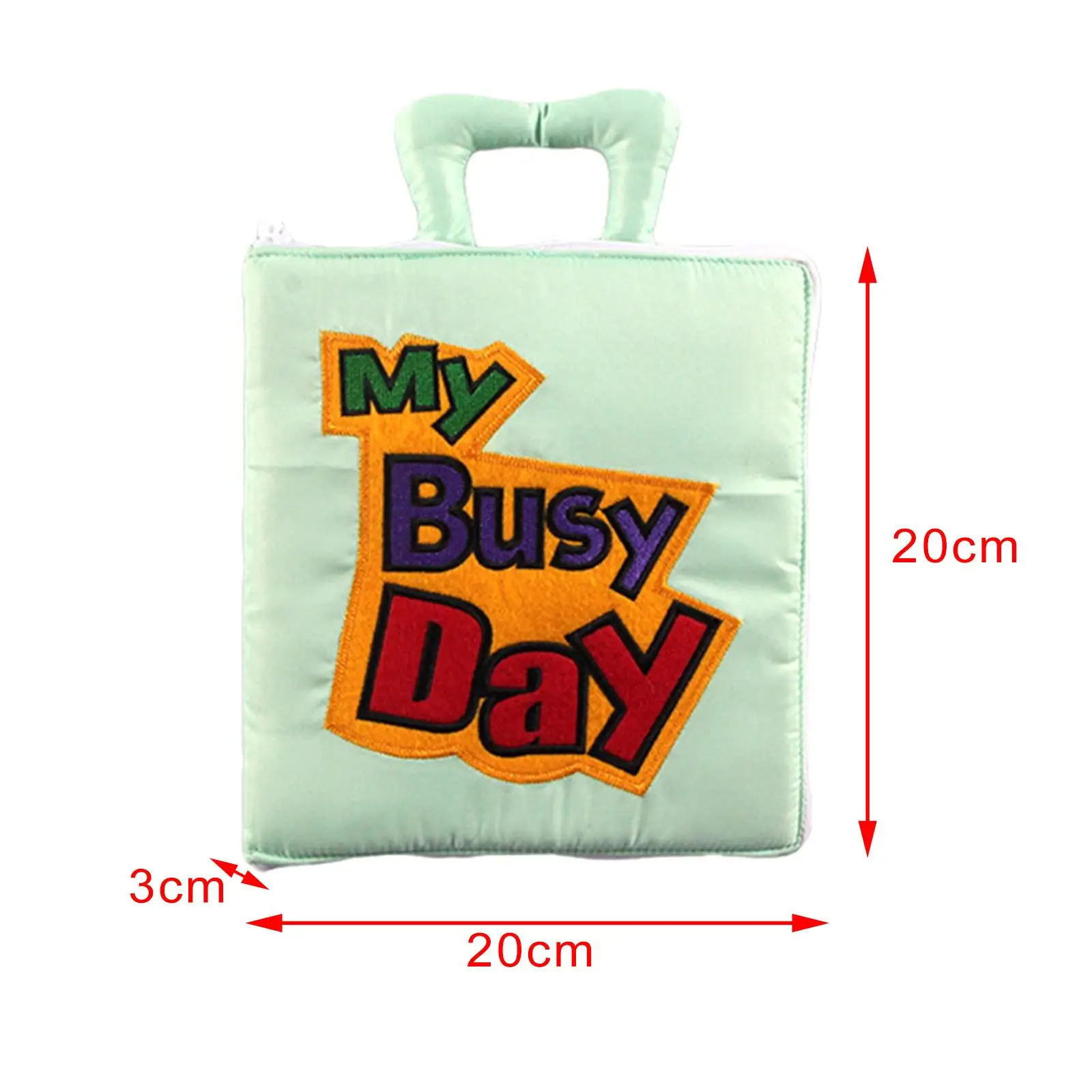 Fabric Cloth Book Preschool Development Toys Bath Stroller Toy for 0-24 Months Newborn