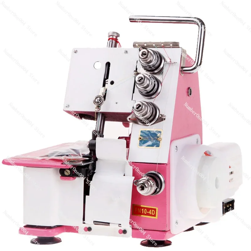 Aggiorna la macchina da cucire overlock Macchina da cucire overlock a quattro fili per uso domestico Macchina da cucire overlock da tavolo elettrica