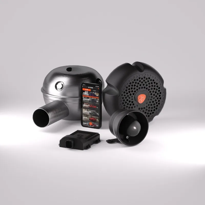 General Motors acoustic system intelligent APP control electronic exhaust system emulator modification