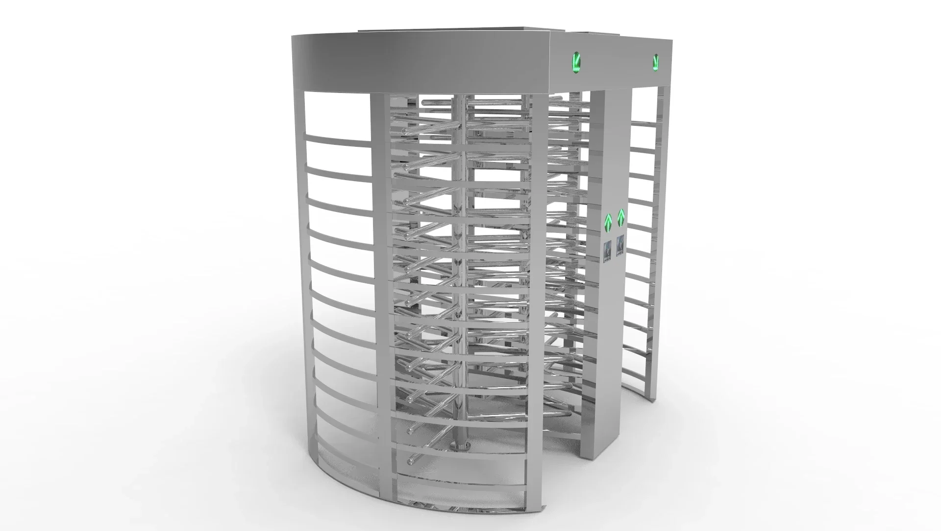 pedestrian turnstile gate access control portable turnstile gate full height turn style rotating door for container