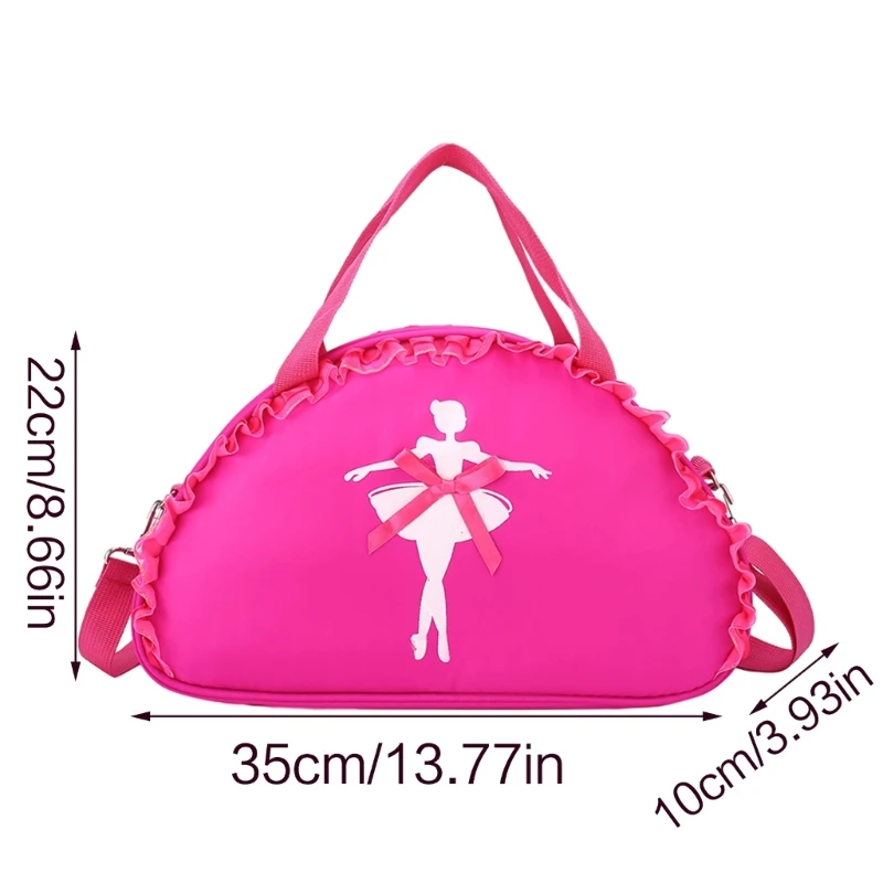 Bolso baile ballet, bolso cruzado, vestido tutú para niñas, mochila encaje con volantes, bolso hombro, bolso