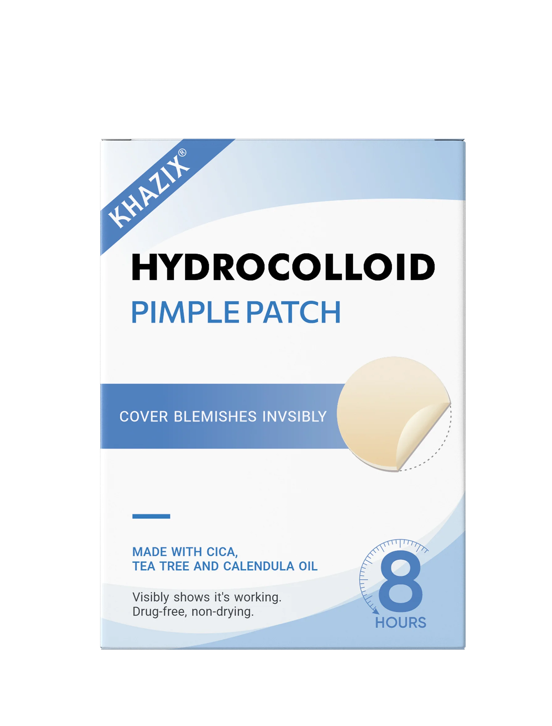 200/400/800Pcs Pimple Patch 2 Sizes Hydrocolloid Acne Patch Day Night