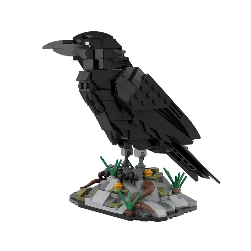 

Игрушечная модель животного из строительного блока MOC, набор игрушек для творческой сборки, рождественский подарок, подходит для всех энтузиастов