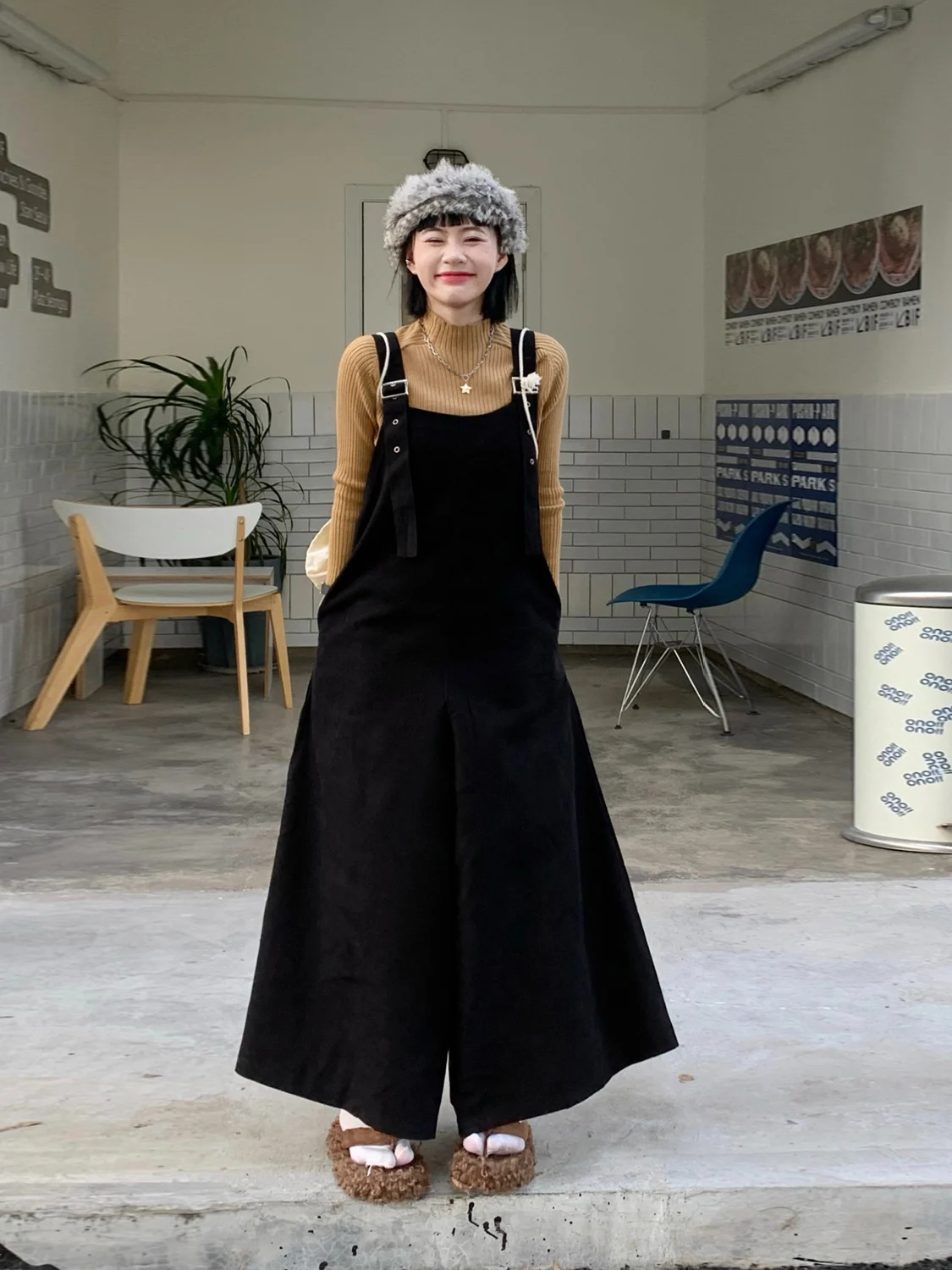 

Оригинальные женские брюки Oversize Lazy Sle, бархатные широкие брюки, длинные брюки с высокой талией, сложенные ket Commute Sle