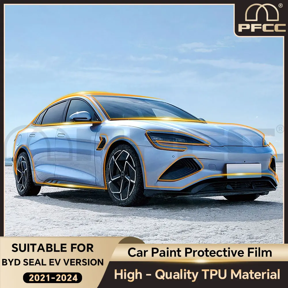 

For BYD Seal EV Version 2021 2022 2023 2024 TPU Paint Protection Film Car Body Sticker Anti-scratch Protective PPF Accessories