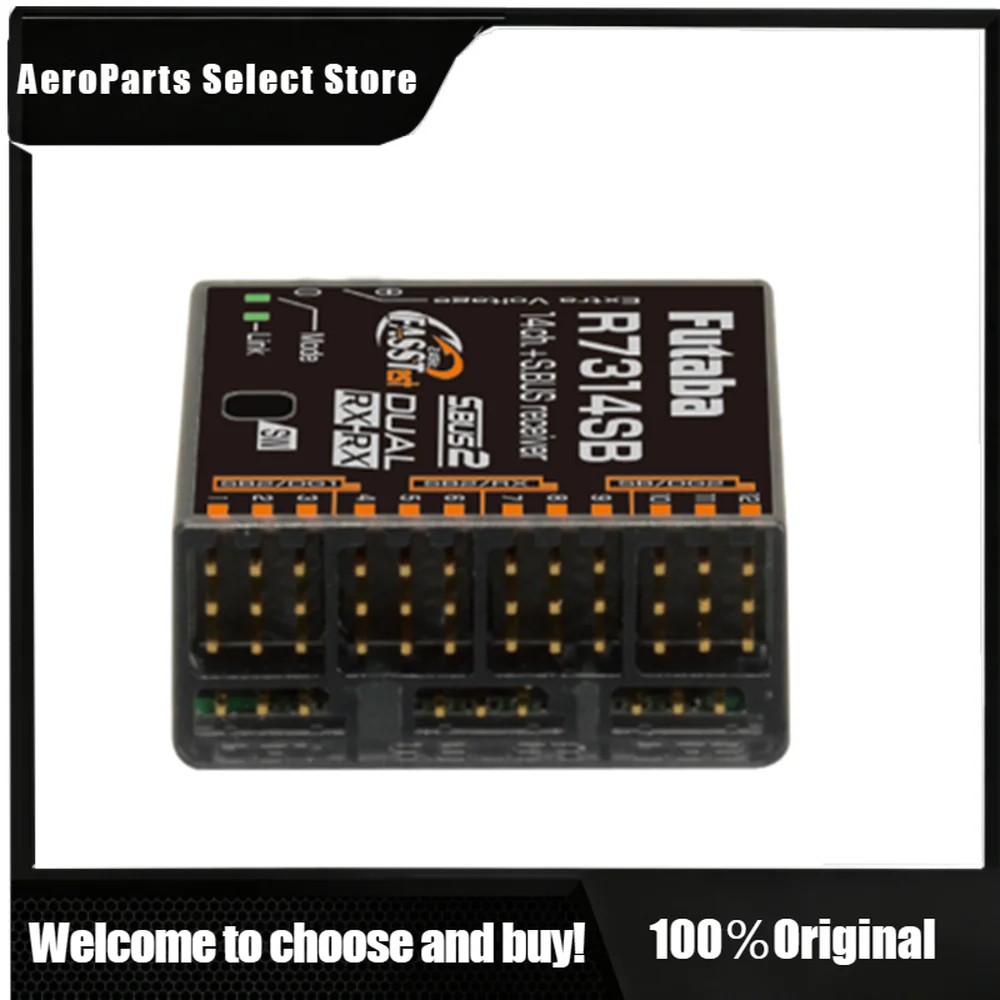 AParts New FUTABA R7314SB 2.4G Airborne FASST Standard 14 Channel Remote Control SBUS 2 Receiver