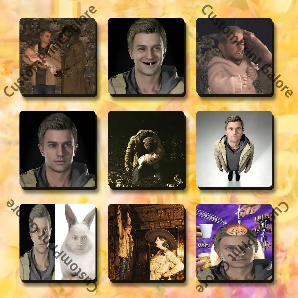 

E-Ethan W-Winters Soft Magnetic Refrigerator Magnets Personality Decorations Creative Gifts