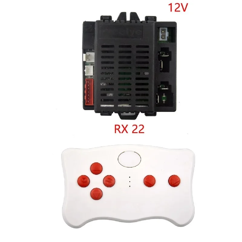 Wellye RX22 FCC2.4G12V 11 핀 4 드라이브 전기 자동차 리시버 베이비 컨트롤러, 전기 장난감 액세서리, 2.4G 블루투스