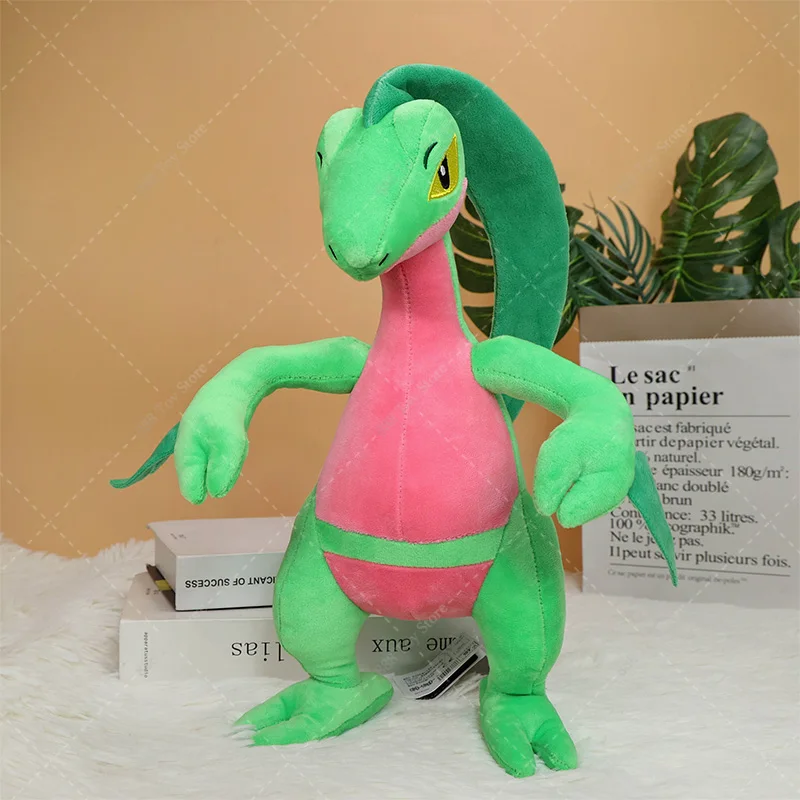 Pokemon Plush Grovyle Garchomp Galarian Meowth Shiny Mimikyu Charizard Gyarados Rayquaza Ho-Oh Soft Stuffed Peluche Kids Toys