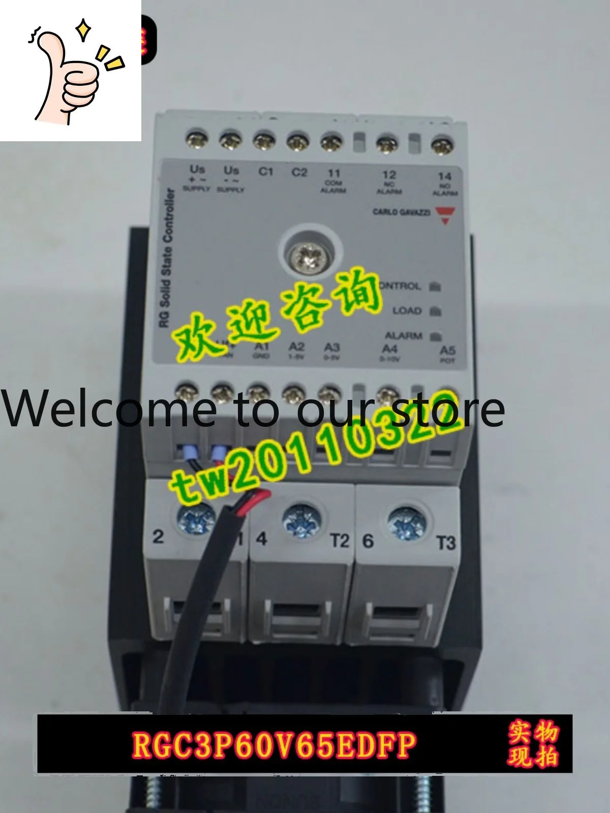 【 First Level Agent 】 RGC3P60V65EDFP Swiss Cano Gavazzi Solid State Relay