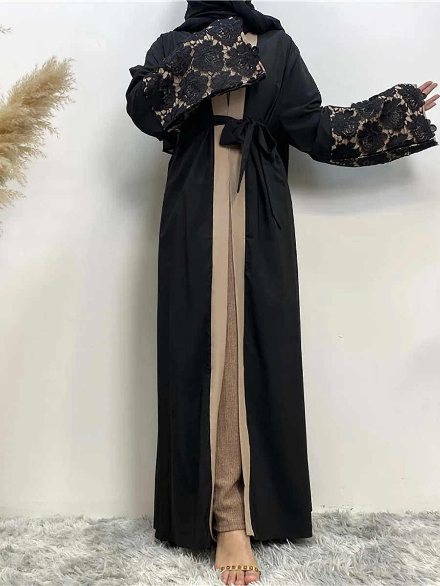 Modest Abaya Ramadan Dubai Robe Femme Musulmane Turkey Kaftan Islamic Clothing Muslim For Women Kimono Caftan Marocain Cardigan