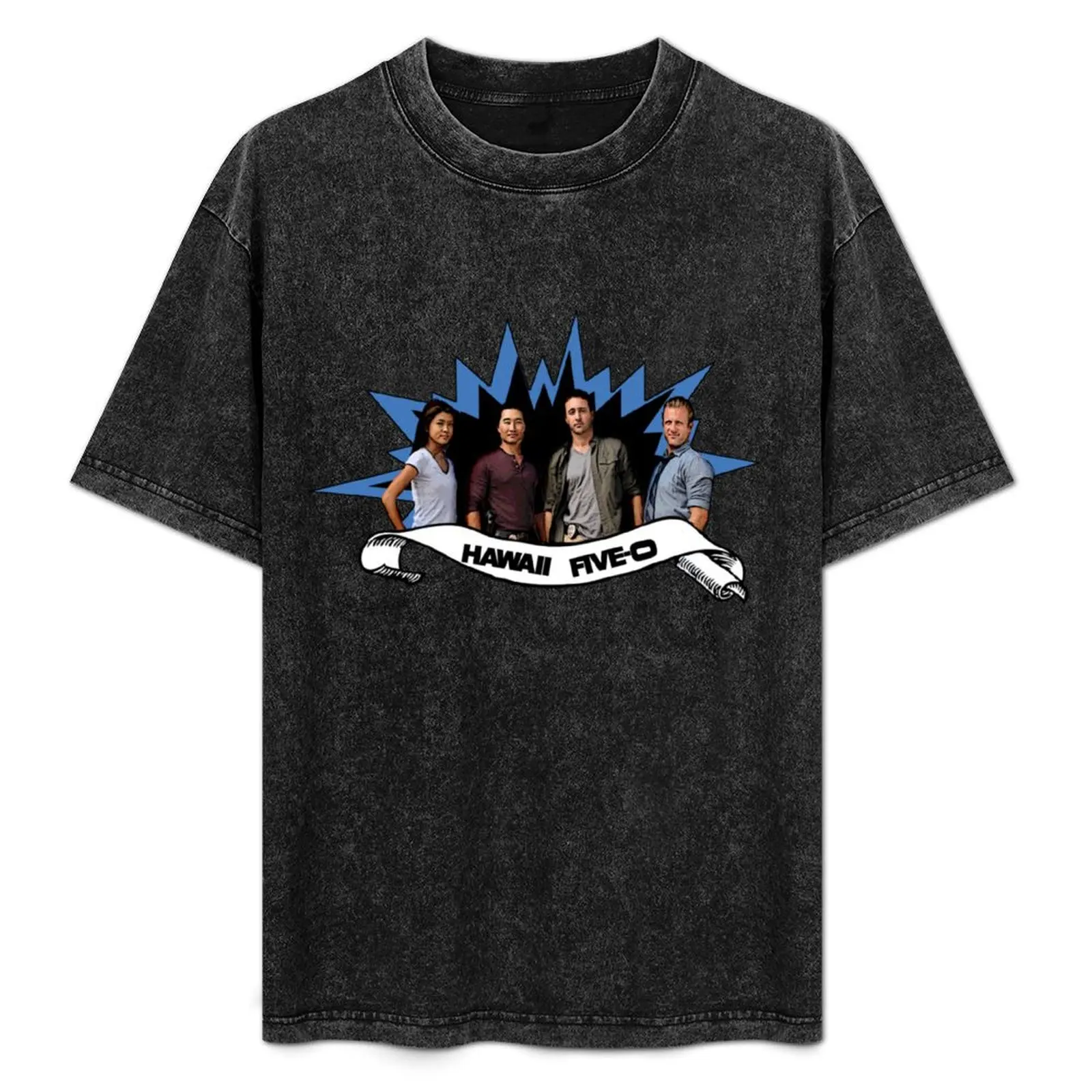 

Hawaii five 0 team T-Shirt luxury t-shirt plain heavyweights T-shirt men